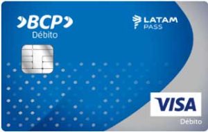 tarjeta de debito Visa Clasica BCP Latam Pass