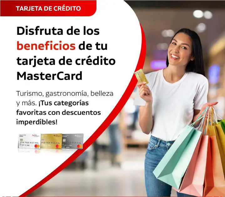 Beneficios de la tarjeta de crédito MasterCard Perú Banco de la Nación