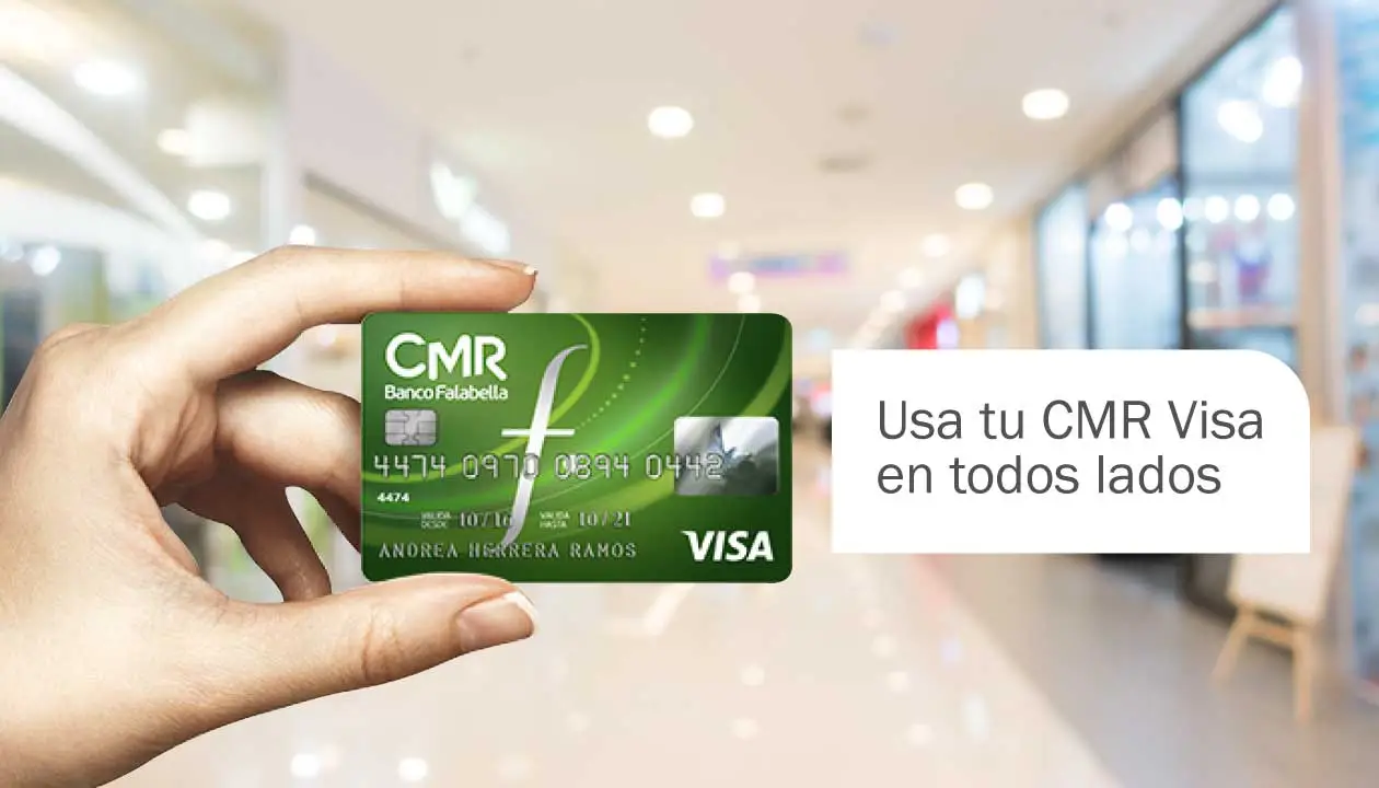 Tarjeta de Crédito CMR Visa Disfrute de todos los beneficios