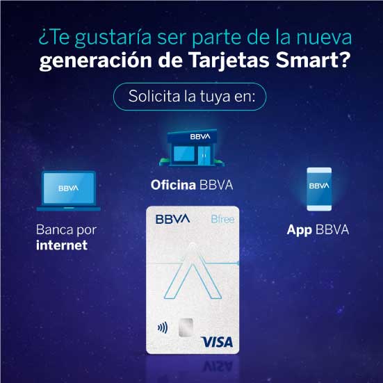 Solicita tu tarjeta de crédito BBVA Smart Perú