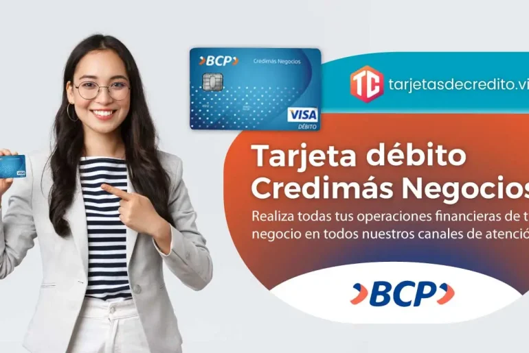 tarjeta débito Credimás Negocios del Bcp