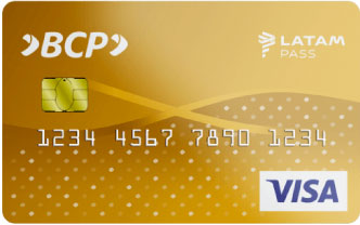 tarjeta de crédito Visa Oro BCP Latam Pass